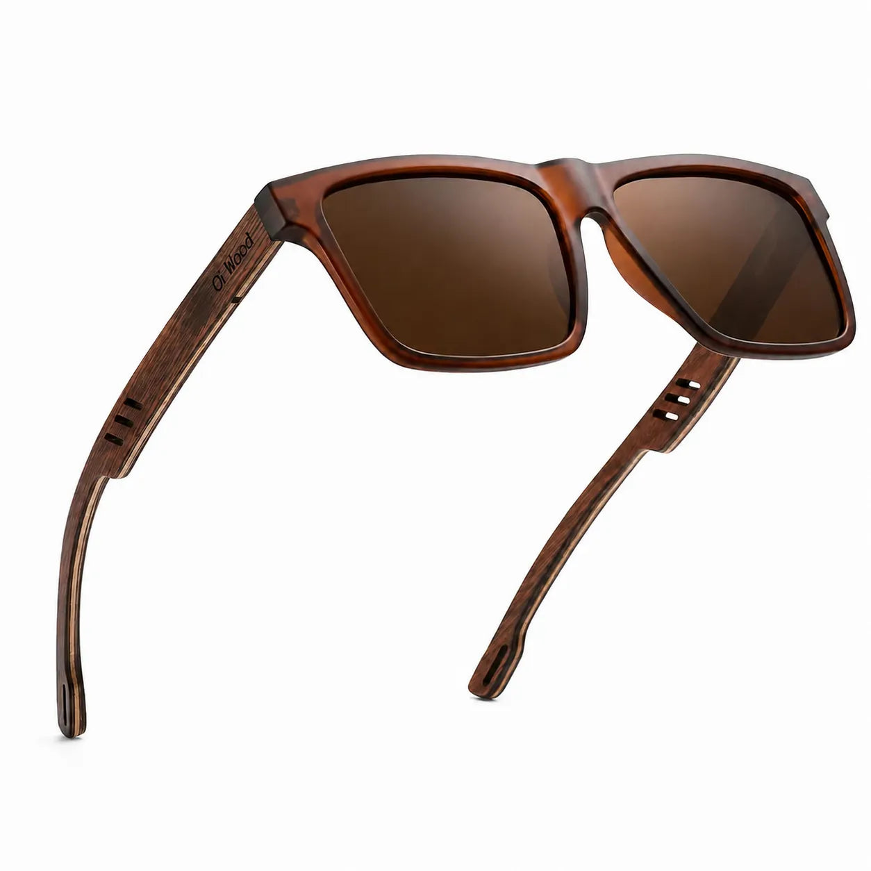 Óculos de Sol Masculinos Quadrados Polarizados UV400