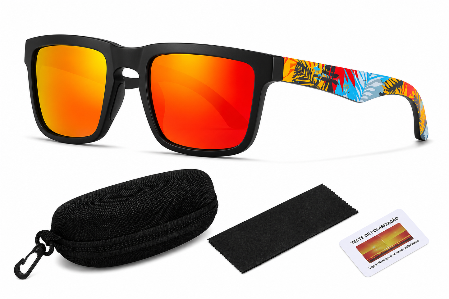Óculos de Sol Quadrados Desportivos – Polarizados UV400 Urban