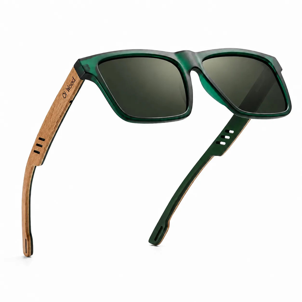 Óculos de Sol Masculinos Quadrados Polarizados UV400