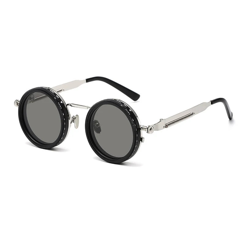 Óculos de Sol Polarizados ND9 Ajustáveis UV400 Retro Unissexo