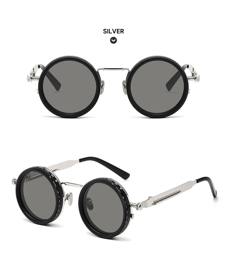 Óculos de Sol Polarizados ND9 Ajustáveis UV400 – Redondos Unissexo