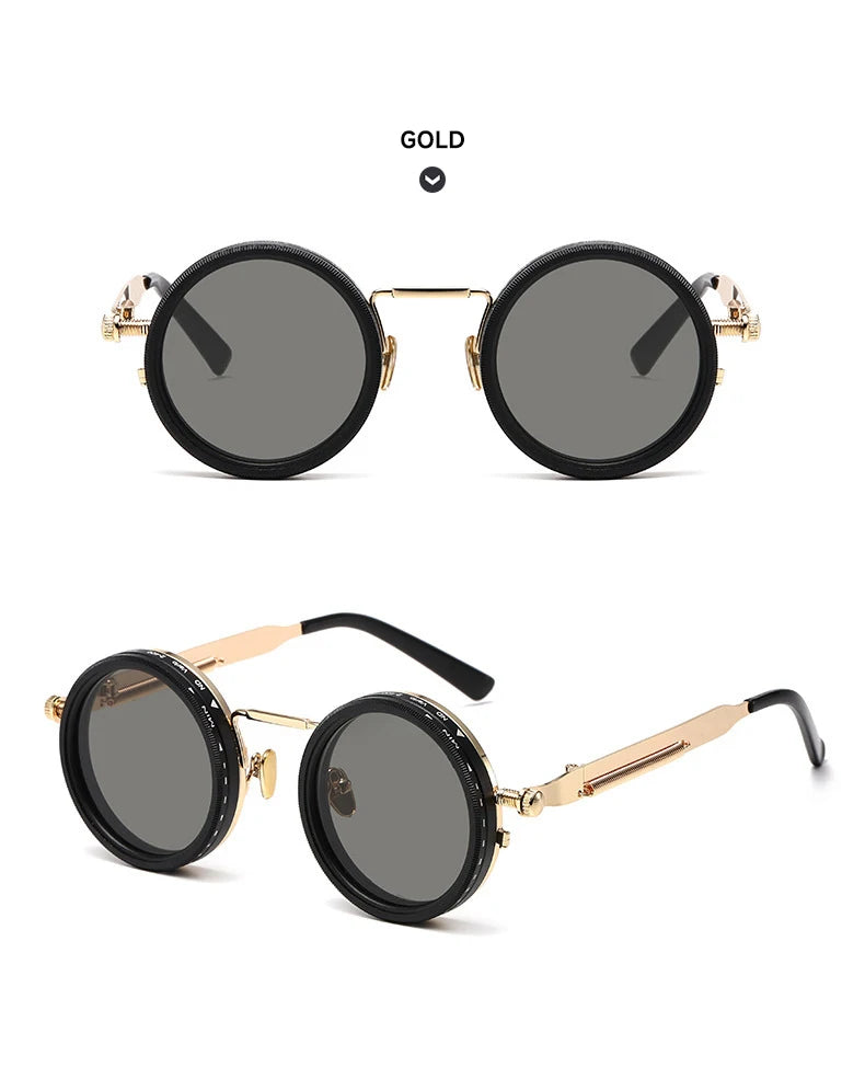 Óculos de Sol Polarizados ND9 Ajustáveis UV400 – Redondos Unissexo