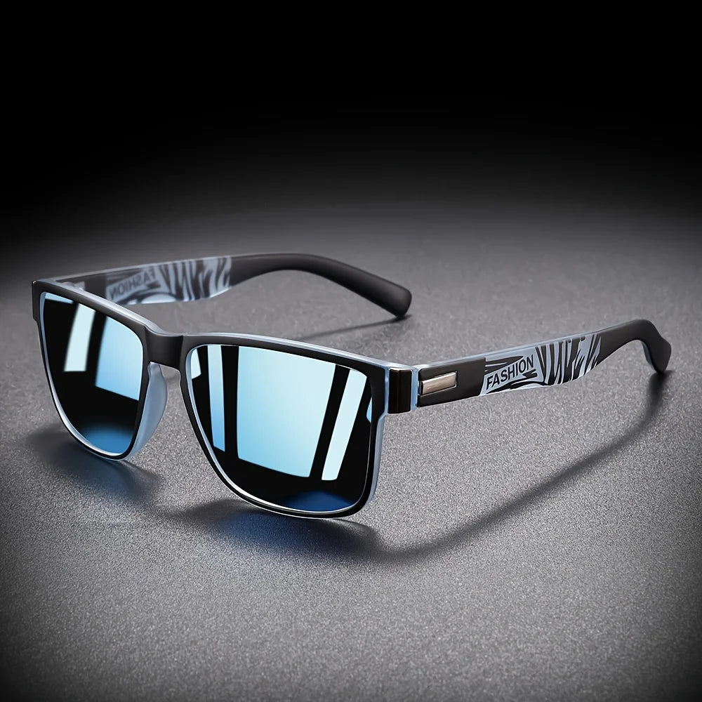 Óculos de sol masculinos polarizados para condução e lazer